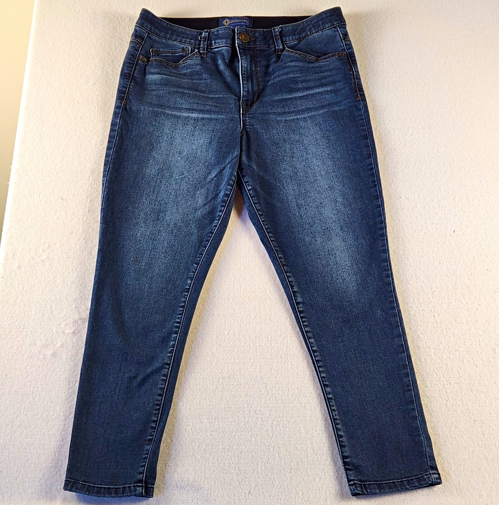 Democracy Absolution Women's Hi-rise Slim Fit Skinny Jeans Medium Wash Blue 12